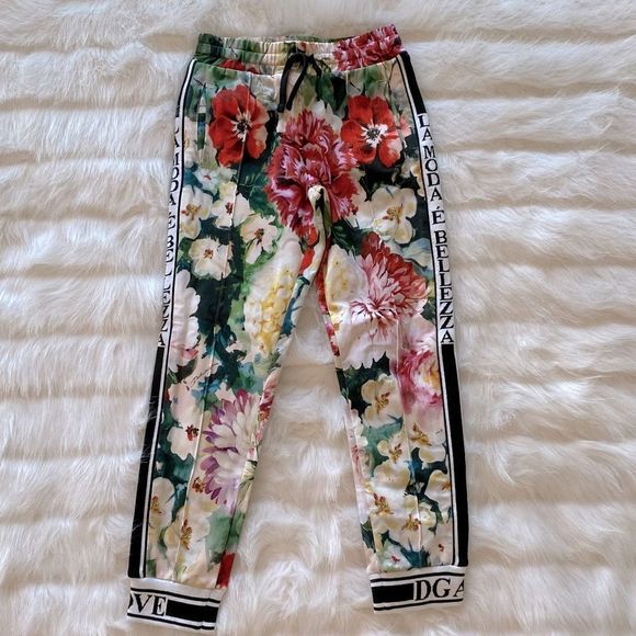 Dolce & Gabbana Other - Dolce and Gabbana Flowered Jogger Pants (9/10)